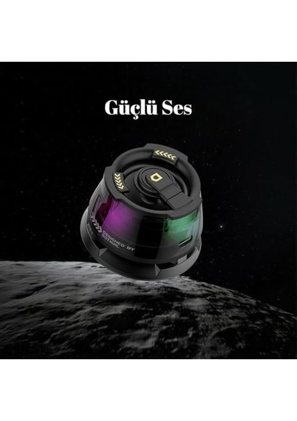 Uyumlu Rgb Işıklı Kablosuz Hoparlör | Güçlü Ses Çıkışı, Telefon Özelliği, Taşınabilir Hoparlör ile Eğlencen Her Yerde Seninle! fiyatları