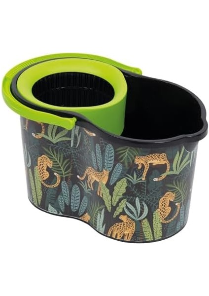 Desenli Döner Pratik Mop Seti 16 Litre (NVA506) fiyatları