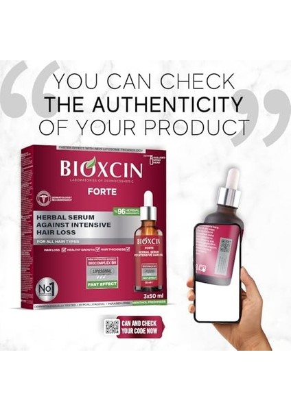 Bioxcin Bioxin Forte Serum (3 x 50 Ml) modelleri
