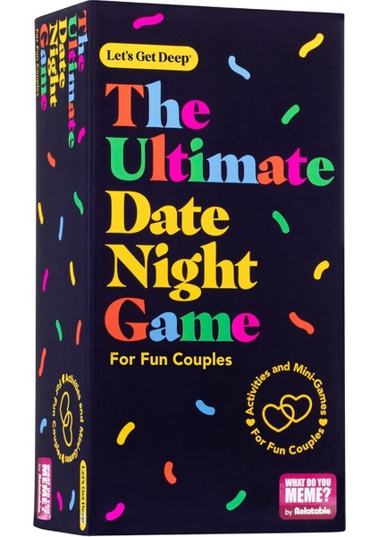 Do You Meme? Nihai Randevu Gecesi Oyunu - Let's Get Deep"in Yaratıcılarından Ilişki Kartı Oyunu, Sevgililer Günü Için Harika Hediye
