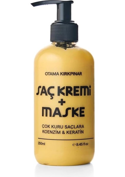 Otama Kırkpınar Çok Kuru Saçlara Saç Kremi ve Maske 250 ml