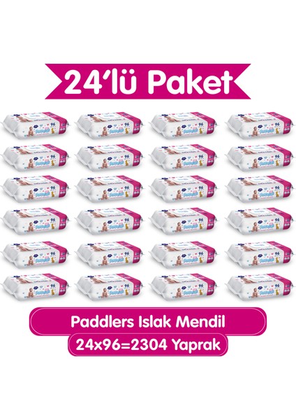 Islak Mendil 24X96 Lı Koli (2304 Yaprak)