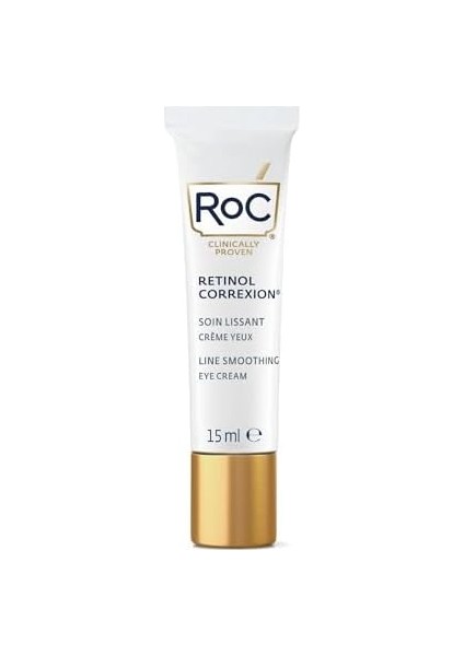 Roc Retinol Correxion Line Smoothing Kırışıklık Karşıtı Canlandirici Göz Kremi 15 ml