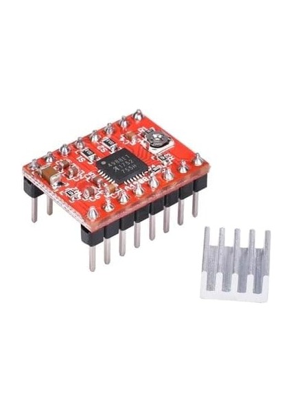 Soğutuculu A4988 Motor Sürücü 5 Modlu Korumalı Orijinal