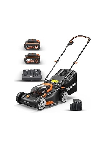 WG743E 40V 4.0AH Li-On 40CM Profesyonel Şarjlı Çim Biçme
