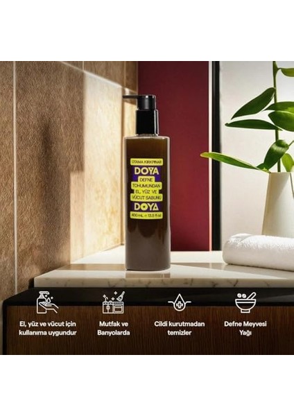 Otama Kırkpınar Doya Doya Doğal El, Yüz ve Vücut Sıvı Sabunu