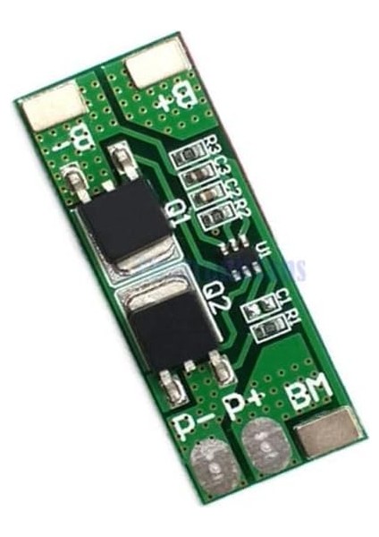 Bms 2s 8A Li-Ion 6.4V 8.4V Yeşil Vida Konnektörlü 8 Amps 2 Pol 41MM 3.5mm