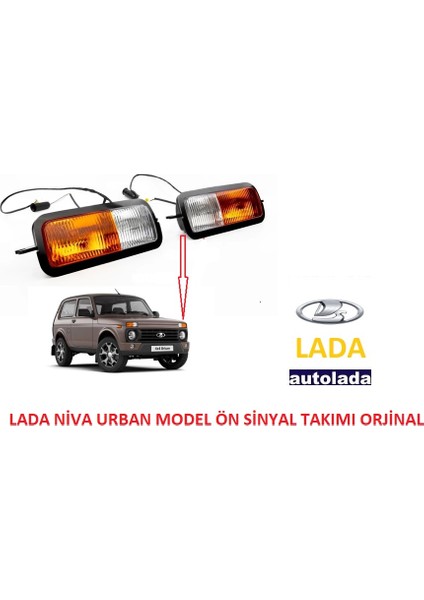 Lada Niva 4x4 Niva Urban Legend Ön Sinyal Lambaları Takım R+L Duy ve Tesisatlı Ym 21214371201001/21214371201101