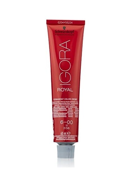 Schwarzkopf Igora Royal Saç Boyası 6-00 Ekstra Doğal Koyu Kumral 60 ml