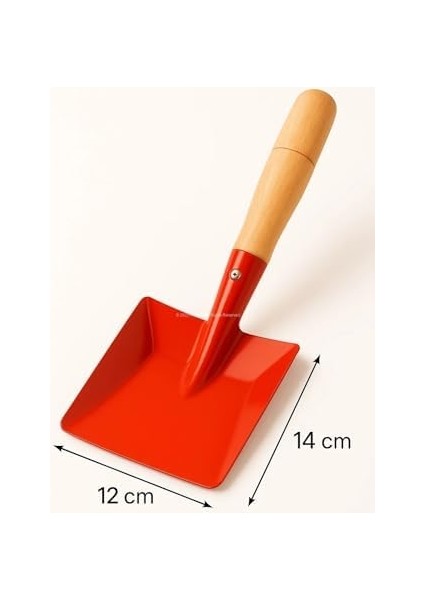 Mini Saplı Bahçe Küreği, Renkli Metal Başlık, Ahşap Sap, Hobi Bahçesi, Hayvan Yemi Verme, Çocuklar Için Güvenli, Saksı Toprağı Taşıma, Mini Boy, Hafif ve Dayanıklı Çok Amaçlı Bahçe Küreği fiyatları