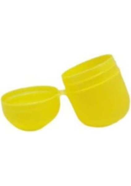 Topu 100 Adet Sarı Sürpriz Yumurta Oyuncak Kutusu