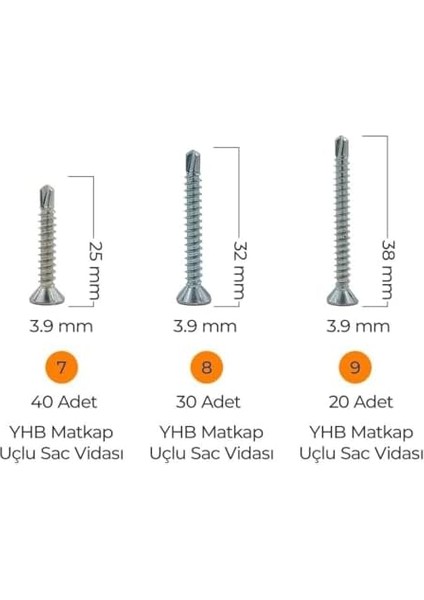 Hobi-3 Matkap Uçlu Akıllı Vida Seti 435 Parça 14 Çeşit Organizer Takım Çantalı modelleri