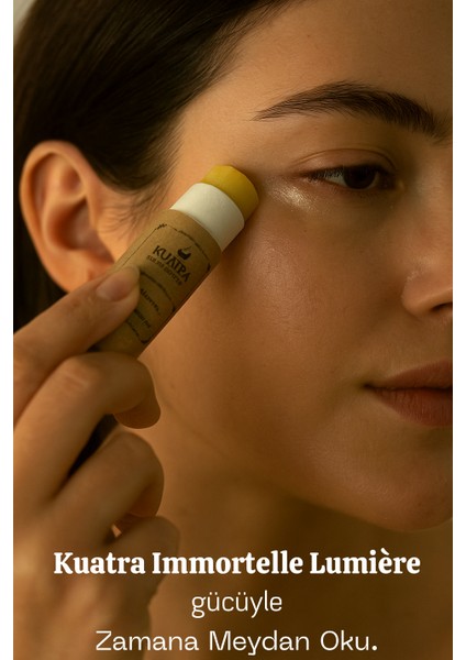 Immortelle Lumière Göz Çevresi Stick – Gece Bakımı | Canlanmış Göz Çevresi Antioksidan Etki (Resveratrol + Vitc + COQ10)