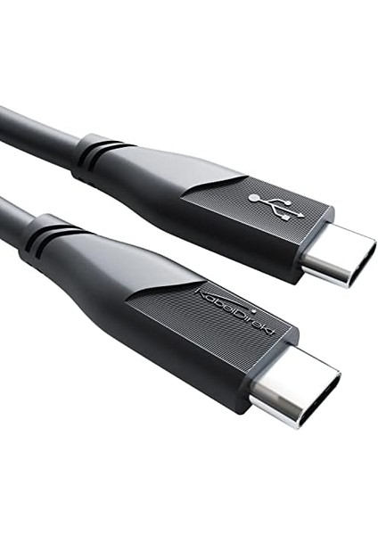 – Usb-C Kablosu, USB 2.0 – 1 M (Usb-C - Usb-C, Veri Kablosu/şarj Kablosu, Güç Dağıtımı ile 480 Mbit/s ve 100 W'a Kadar Şarj Akımı/pd 3, Entegre Çip, Siyah) modelleri