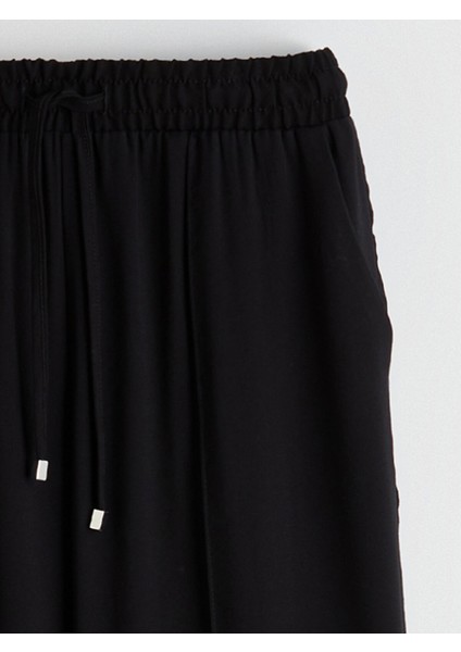 Yeni Sezon Beli Lastikli Geniş Paça Kadın Pantolon indirimleri