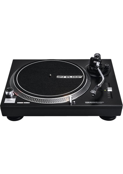 Reloop RP-2000 Mk2 | Profesyonel -Drive Dj Pikap/turntable, Ortofon Om Pikap Iğnesi ve Headshell ile Birlikte