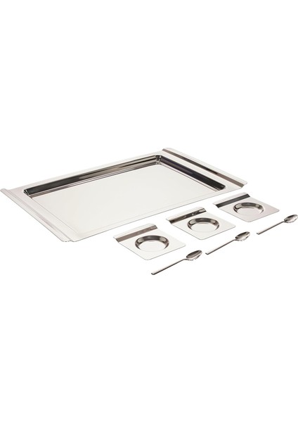 13 Parça Kare Çay Seti