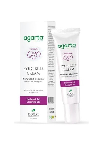 AGARTA%100 Doğal Göz Çevresi Kremi