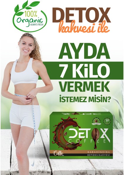 İLK HAFTADA HAFİFLE!! Detox Hindiba kolojen Kahve zayıflama kahvesi ürünleri detoks 20şaşe