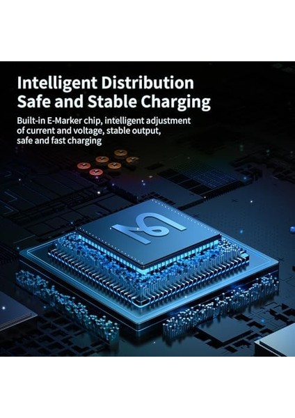 Ca 3681 240W Type C To Type C Şarj Kablosu, Siyah 2 M fiyatları