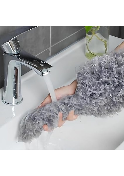 Teleskopik 3'lü Mop Temizlik Seti – Ayarlanabilir Saplı, Toz Alma Püsküllü, Çok Fonksiyonlu Zemin ve Yüzey Temizleyici fiyatları