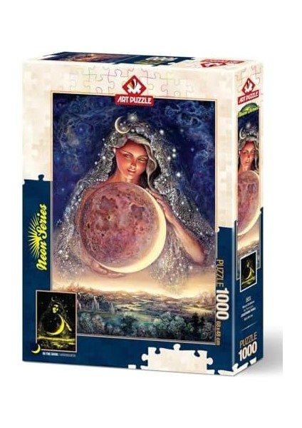 Puzzle Ay Tanrıçası 1000 Parça Neon Puzzle fiyatları