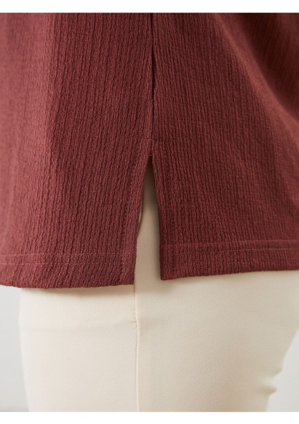 Yeni Sezon Bisiklet Yaka Kadın Tişört fırsatları