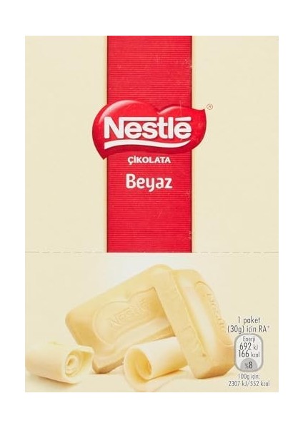 Nestlé Beyaz Çikolata, 30 G x 12 fiyatları