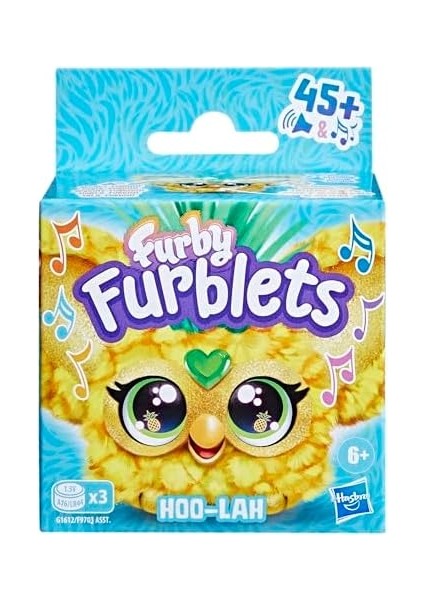 Furblets Hoo-Lah Mini Friend, 45+ Ses ve Müzik, 6 Yaş ve Üstü Için Elektronik Peluş modelleri