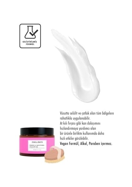 Maru.derm Sıkılaştırıcı Selülit Kremi 300 ml