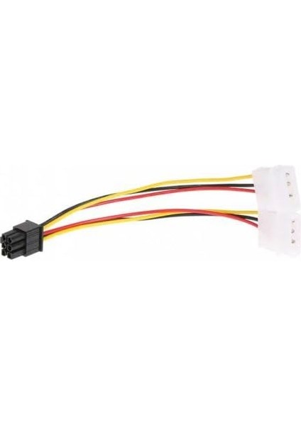 6 Pin Power Kablo 6 Pin To 2 Molex Pcıe Ekran Kartı Güç 6pin fiyatları