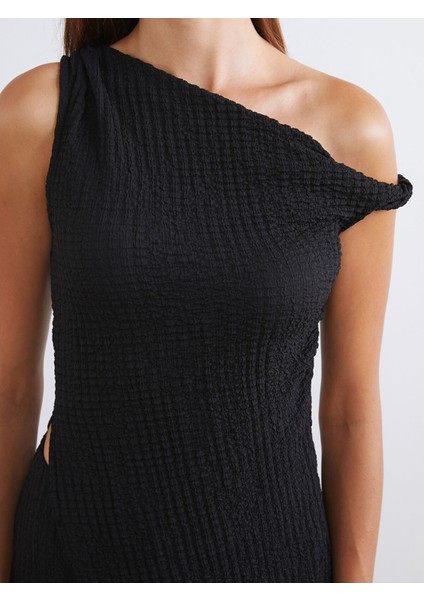 Yeni Sezon Tek Omuz Dokulu Bluz modelleri