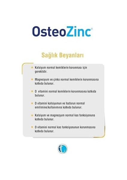 Osteozinc 30 Tablet
