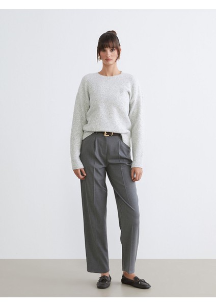 Yeni Sezon Bisiklet Yaka Kadın Triko Kazak fiyatları