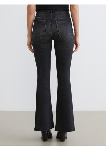 Yeni Sezon Flare Kadın Jean Pantolon fırsatları