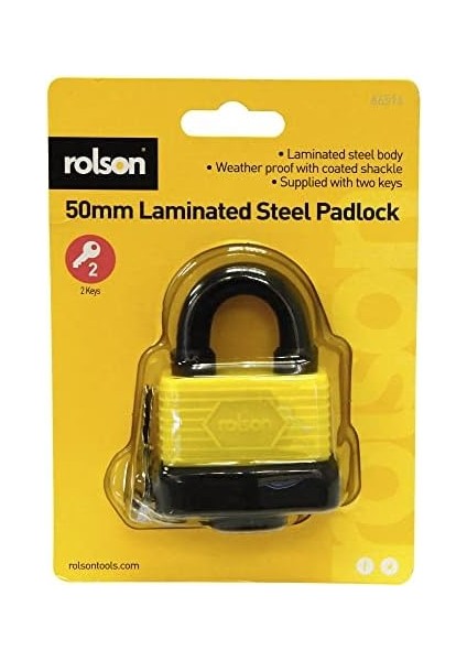 66514 Weatherproof Padlock,, 50 mm modelleri