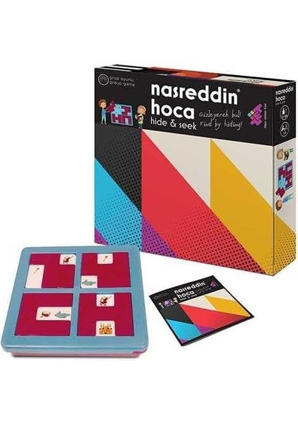 Zeka Nasreddin Hoca Hide & Seek ve Akıl Oyunu 3+ Yaş 1+ Oyuncu