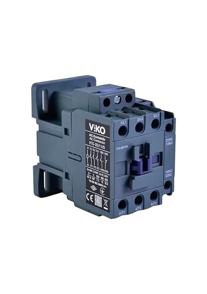 Vtc-32/11/s Kontaktör 32A 1no+1nc 230V Bobinli modelleri