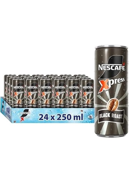 Nescafé Xpress Black Soğuk Kahve 24X250 ml