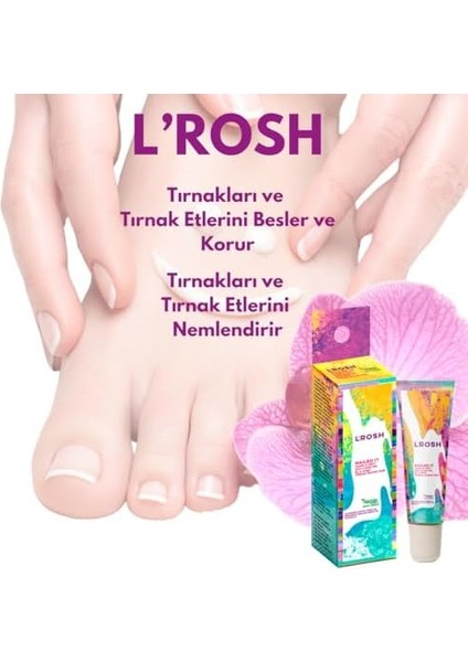 L’rosh Nailed It Hand & Foot Care Oil Vegan, E Vitamini Ile Zenginleştirilmiş El ve Ayak Tırnak Bakım Yağı fiyatları