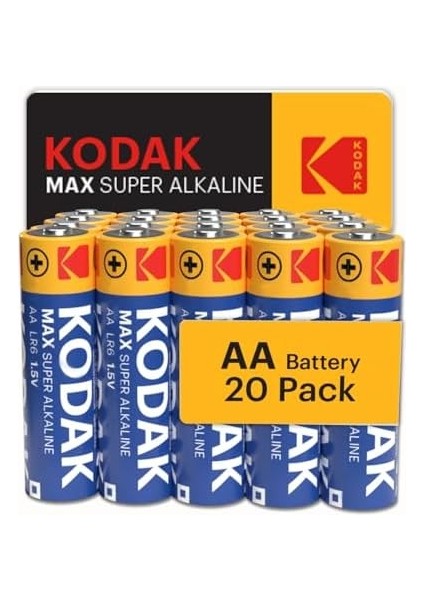 Max 20 Adet Alkalin Kalem Pil-Aa-Shrink modelleri