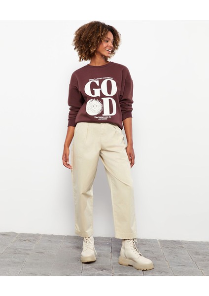 Yeni Sezon Rahat Kalıp Düz Gabardin Kadın Pantolon fiyatları