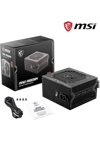 Msı Psu Mag A550BNL 550W 80+ Bronze Power Supply modelleri