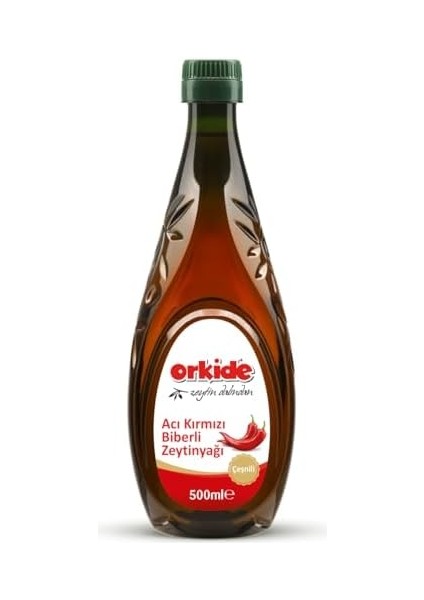 Orkide Acı Kırmızı Biberli Zeytinyağı