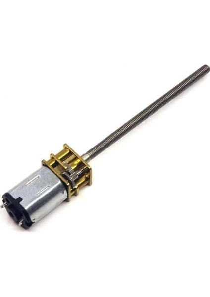 N20 Pololu 6V 300 Rpm Mini Dc Motor Elektrikli Dişli Kutu Uzun Şaft