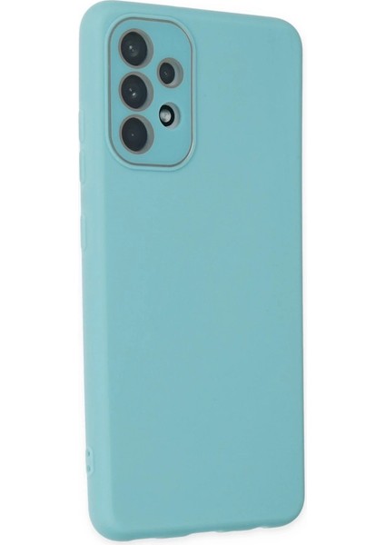 Samsung Galaxy A53 5g Kılıf Lansman Glass Kapak - Turkuaz fiyatları