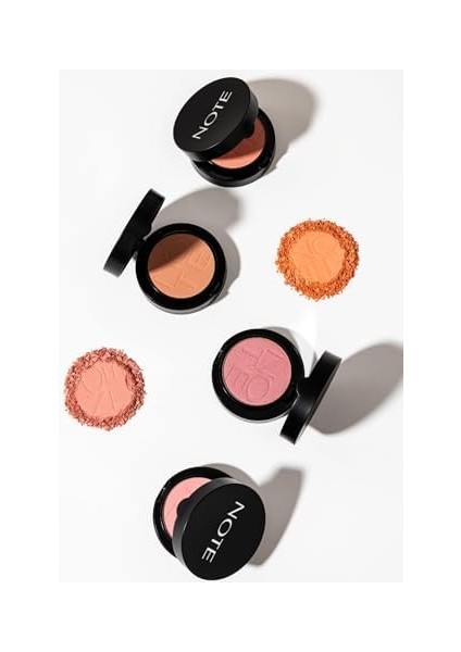 Note Luminous Silk Compact Blusher 14 Dreamy Coral Toz Allık modelleri