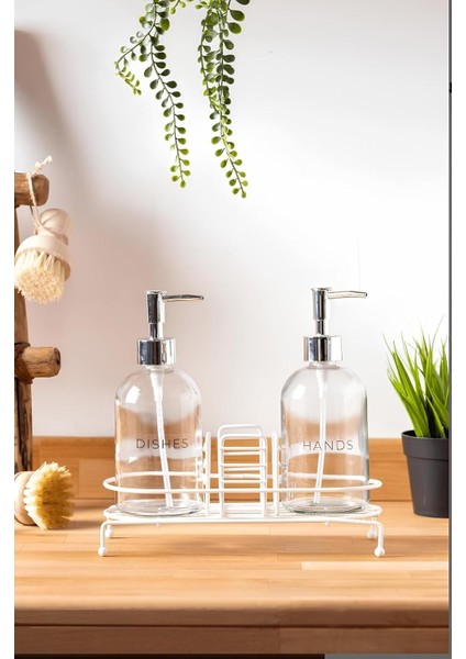 2 Li Sıvı Sabunluk Beyaz