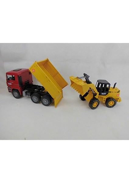 - Man Damperli Kamyon ve Fr 130 Kepçe Ölçekli Model modelleri