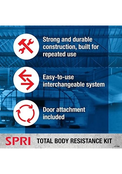 Sprı Direnç Bandı Kiti - Direnç Eğitimi Tüm Vücut Tonlaması Için Değiştirilebilir Tüpler - 5 Egzersiz Bandı, Dolgulu Kulplu Ayak Bileği/bilek Kayışı, Kapı Çapası, Egzersiz Kılavuzu, Taşıma Çantası fiyatları